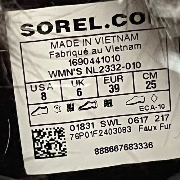 SOREL Tofino II Waterproof Winter Snow Boots black grey 8 - Picture 7 of 14